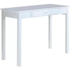 Kings Brand Furniture Scrivania per laptop/scrittura Duluth (bianca)