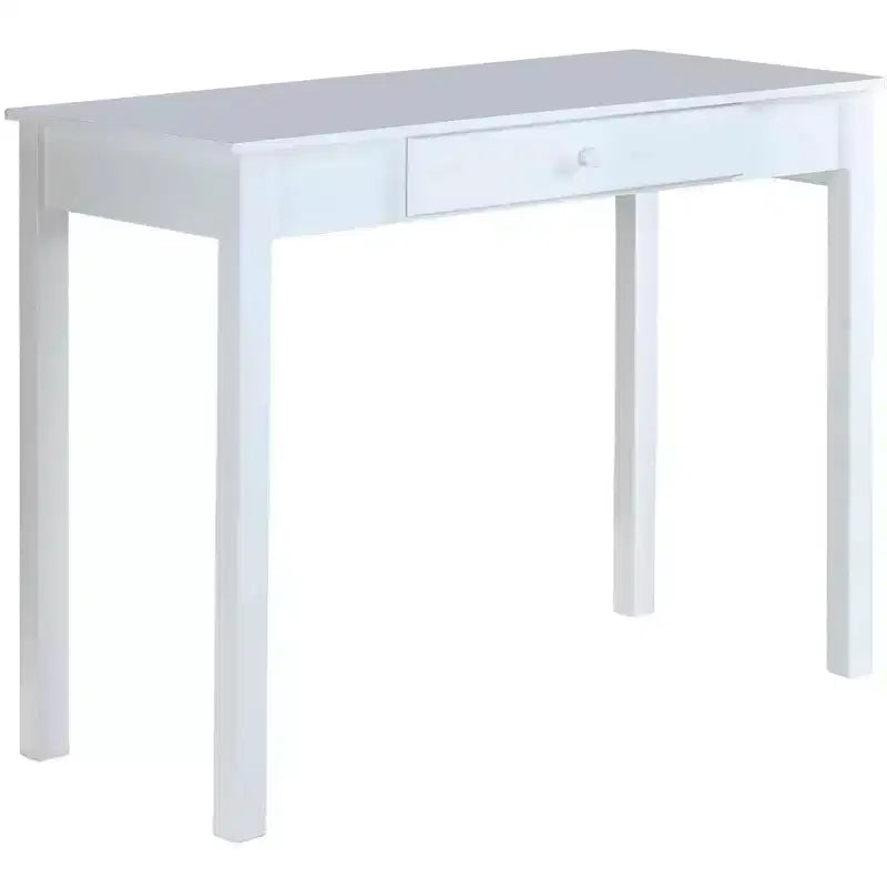 Kings Brand Furniture Scrivania per laptop/scrittura Duluth (bianca)