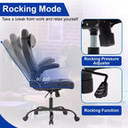 BestMassage Sedia da Gaming, Sedia da Ufficio, Sedia da Scrivania per Computer con Supporto Lombare e Poggiatesta Regolabile, Sedia da Gamer in Pelle PU per Adulti