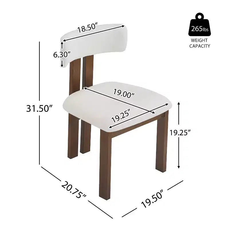 Christopher Knight Home Willow Set da Pranzo Imbottito 5 Pezzi in Legno e Metallo
