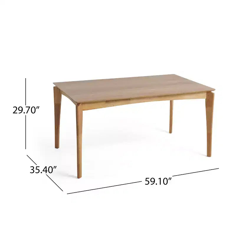 Christopher Knight Home Willow Set da Pranzo Imbottito 5 Pezzi in Legno e Metallo