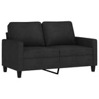 vidaXL Set Divani Nero Poliestere, Metallo, Textilene, Legno Multistrato