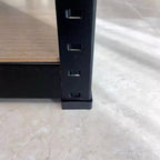 Acekool Scaffale Metallico a 4 Ripiani Regolabili, Scaffalatura Senza Bulloni, Ripiani in Acciaio Resistente per Cucina, Garage o Officina