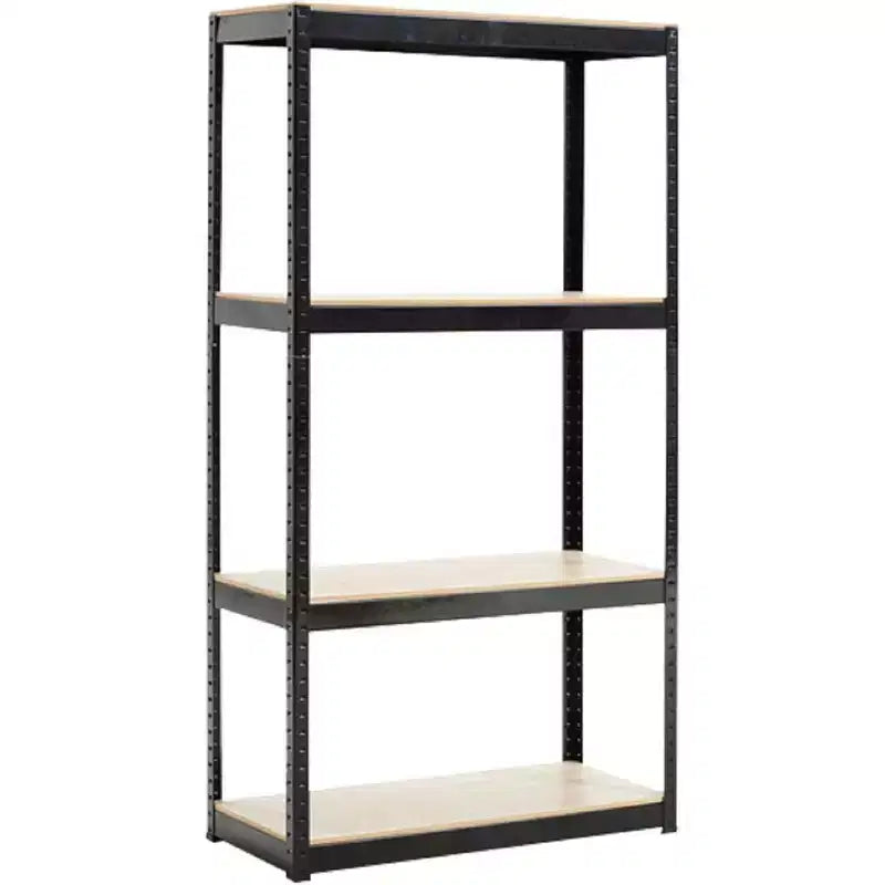 Acekool Scaffale Metallico a 4 Ripiani Regolabili, Scaffalatura Senza Bulloni, Ripiani in Acciaio Resistente per Cucina, Garage o Officina