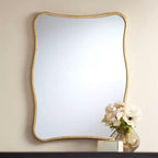 Specchio da parete Uttermost Pavia Gold Metal Curvy 24 x 32