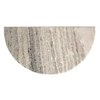 Tavolino consolle Patrice 20 Art Déco minimalista, in marmo naturale e fatto a mano