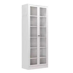 Armadio dispensa da cucina autoportante da 61", mobile contenitore regolabile con 4 ripiani, credenza in metallo resistente per sala da pranzo/soggiorno