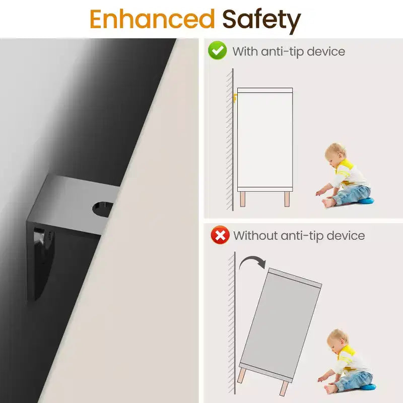Comò moderno in legno a 3 cassetti per camera da letto