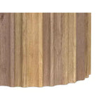 Tavolino finale contemporaneo boho Doncaster in legno massello di mango, larghezza 40 cm, già assemblato