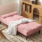 Divano letto futon convertibile Celebalcony, divano reclinabile piccolo, divano letto regolabile 64 per soggiorno, bracciolo rimovibile