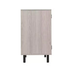 Mobile bar e credenza con mobiletto contenitore, supporti per calici sospesi e portabottiglie